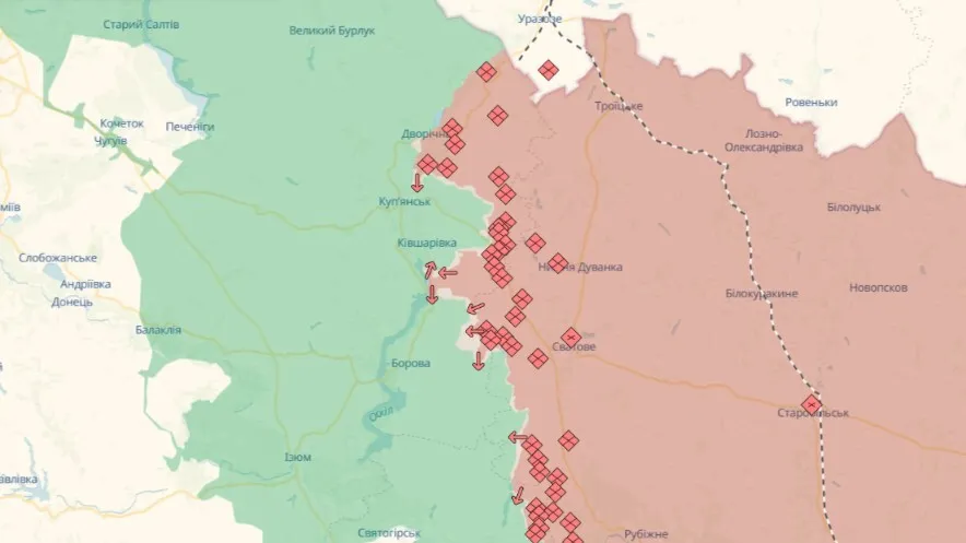 The hottest is in the Kursk direction: the General Staff told what is happening on the front  dqxikeidqxirzant