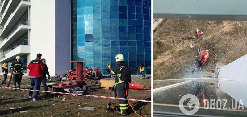 У Туреччині вертоліт швидкої допомоги врізався в будівлю лікарні: чотири людини загинули. Фото і відео dqxikeidqxidqrant
