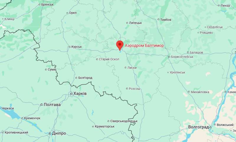 У Росії заявили про атаку на аеродром "Балтімор" у Воронежі dqxikeidqxiqerant