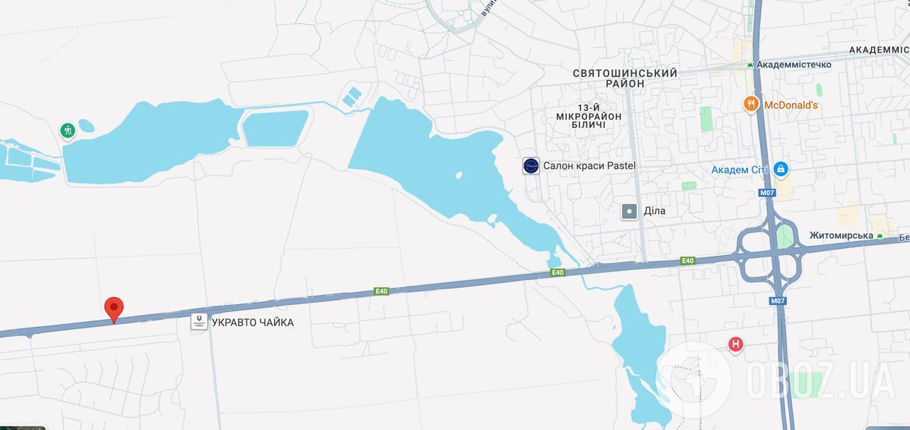 На въезде в Киев произошли две ДТП: образовались огромные пробки. Фото и видео