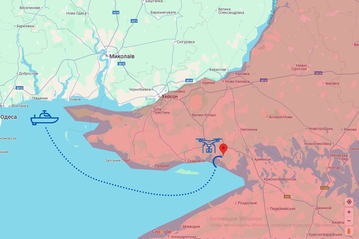 Historical event: The Ukrainian Armed Forces have started using unmanned vessels as dqxikeidqxidqrant