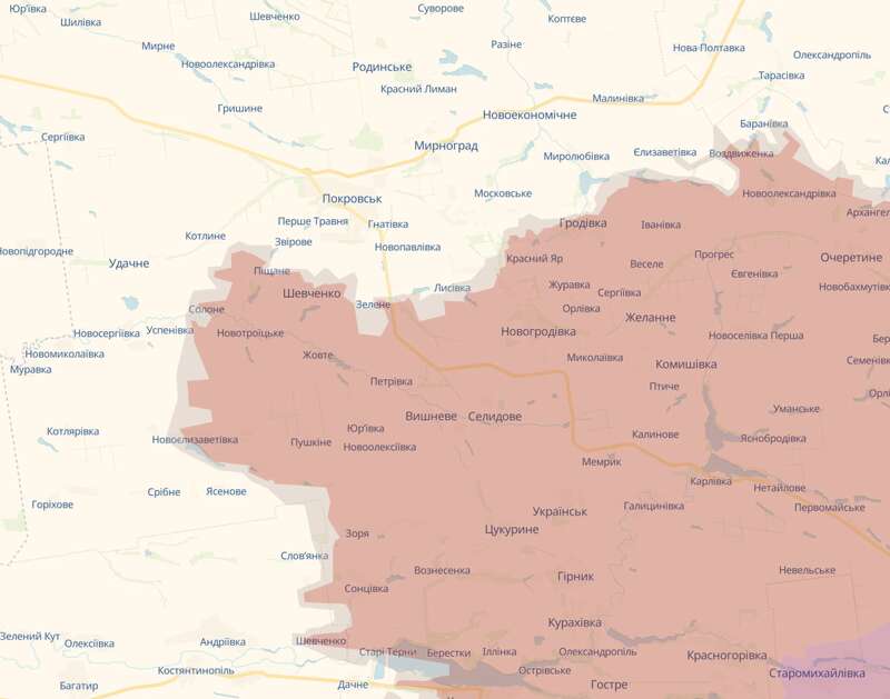 The occupiers are unsuccessfully trying to take Pokrovsk dqxikeidqxiuuant