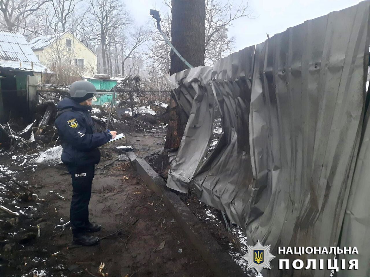 Houses damaged: KOVA reported on the consequences of the Russian attack on the Kyiv region. Photo dqxikeidqxidqeant