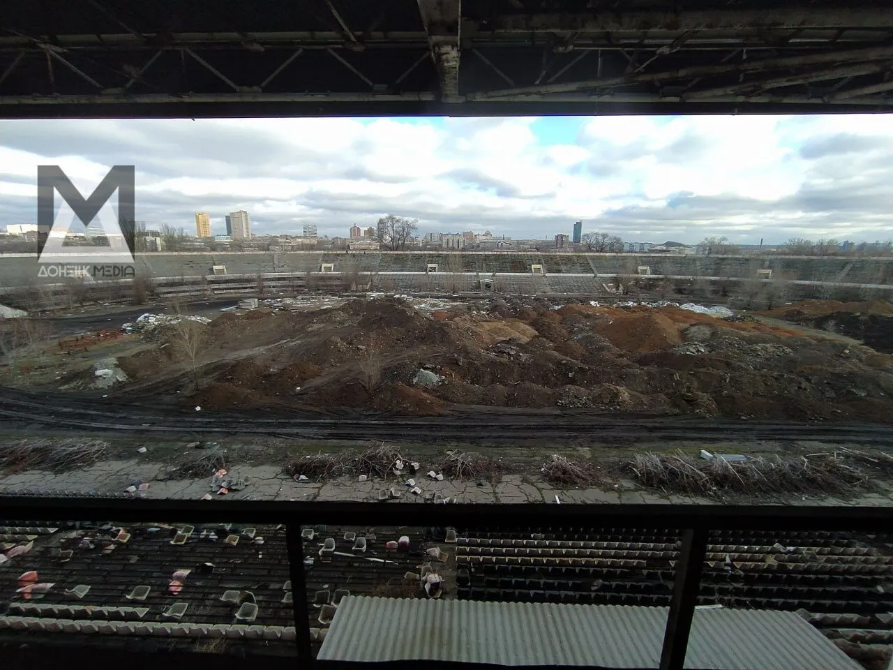 Оккупанты в Донецке превратили стадион