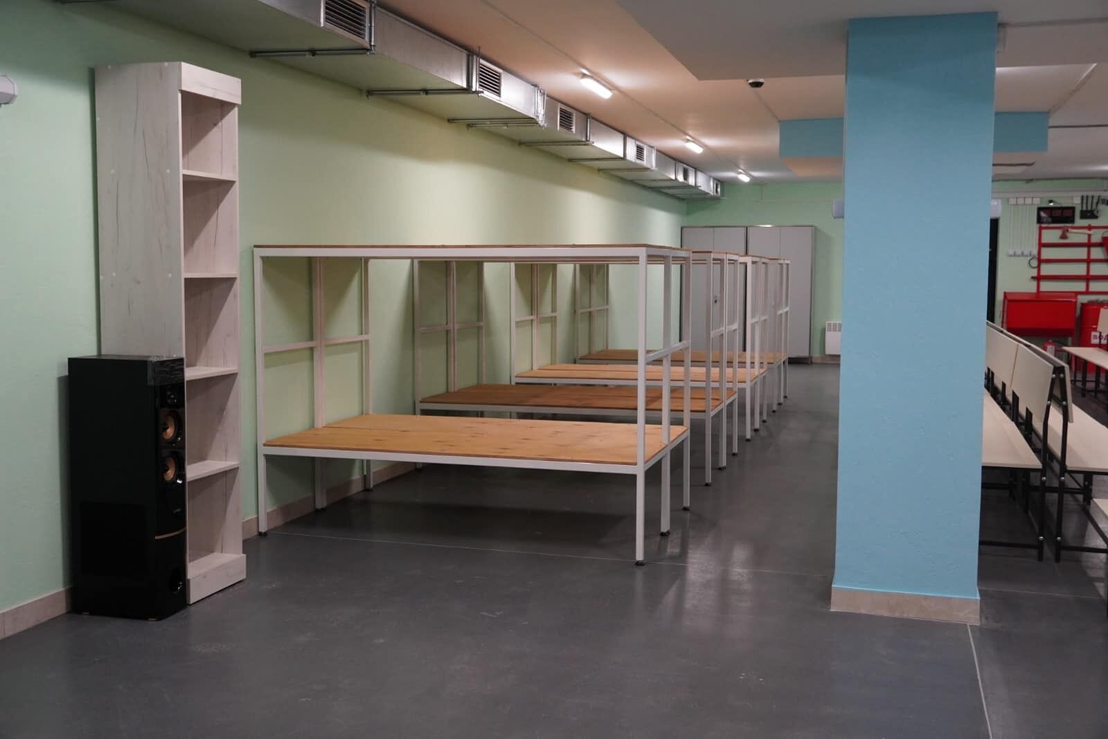 What the first underground school in the Sumy region looks like. Photos and video dqxikeidqxidqrant