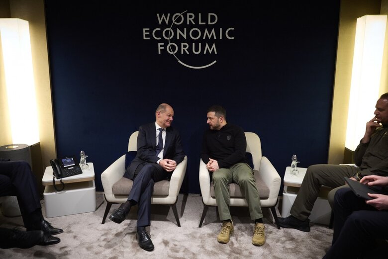 У Давосі Зеленський провів зустріч із Шольцом dqxikeidqxidqrant