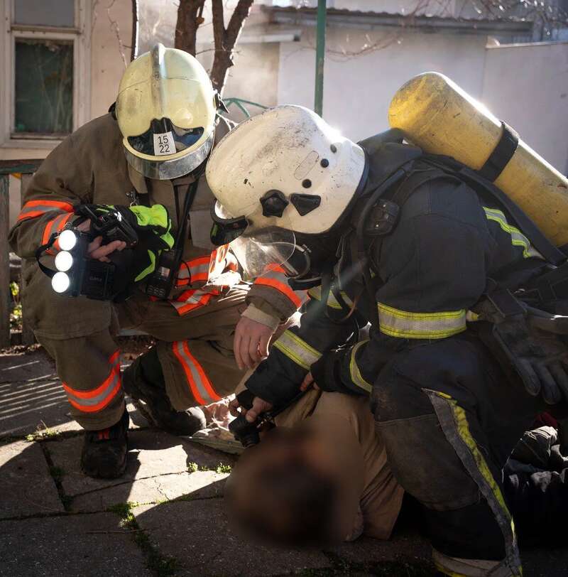 Одессита вынесли на свежий воздух