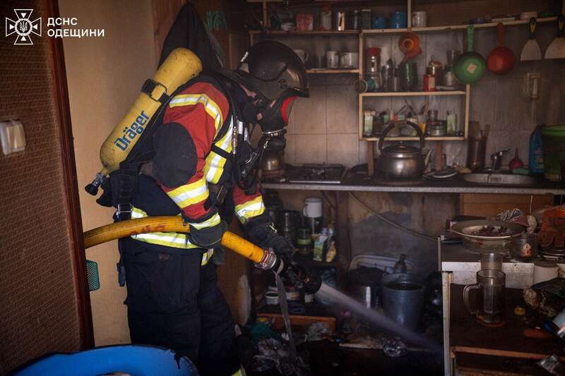 В Одесі спалахнула квартира