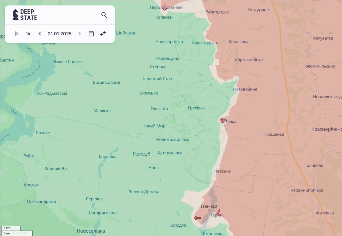 Сили оборони зупинили понад 60 атак на Покровському напрямку: у Генштабі розповіли про ситуацію. Карта