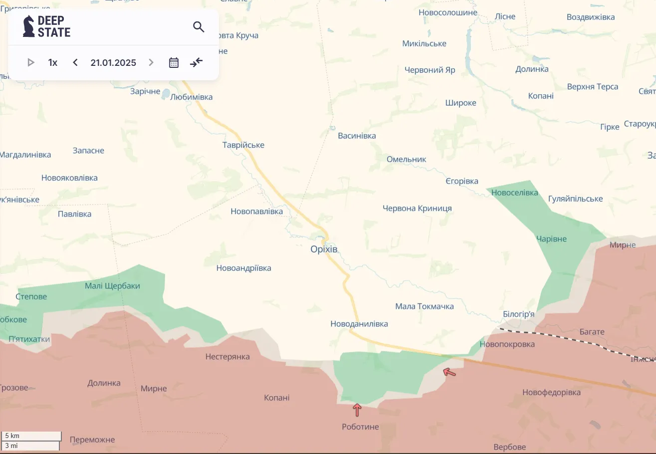 Сили оборони зупинили понад 60 атак на Покровському напрямку: у Генштабі розповіли про ситуацію. Карта