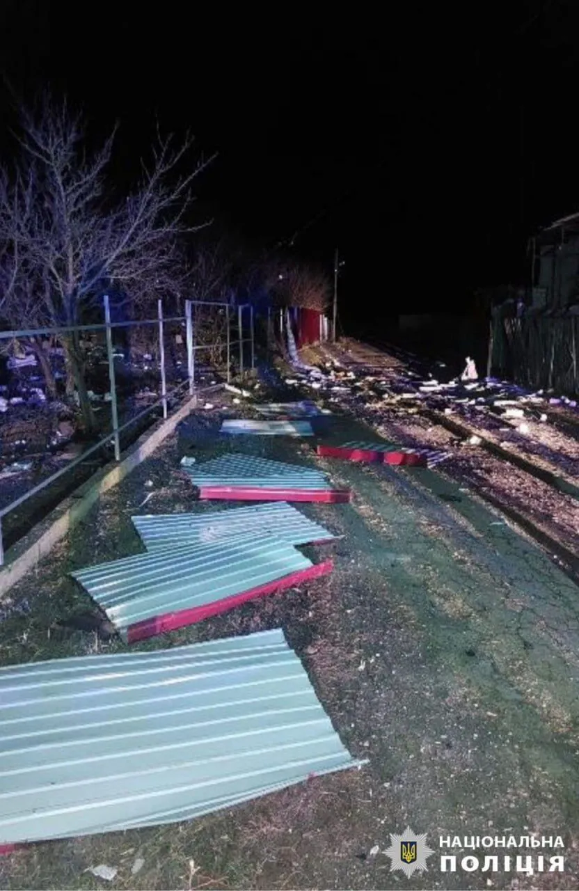 Houses and power line damaged: KOVA reported on the consequences of a Russian attack on the Kyiv region. Photo