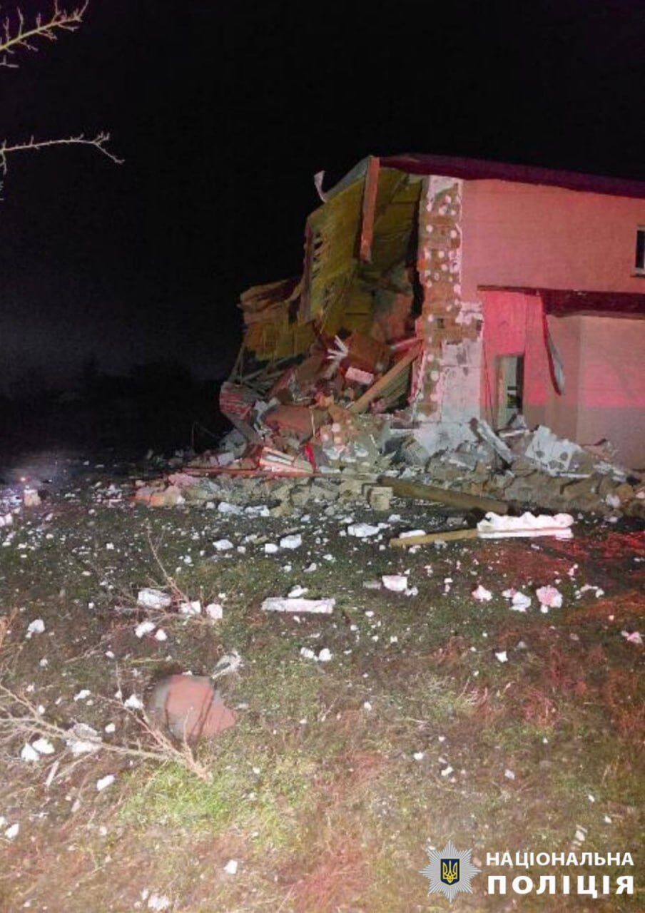 Houses and power line damaged: KOVA reported on the consequences of a Russian attack on the Kyiv region. Photo