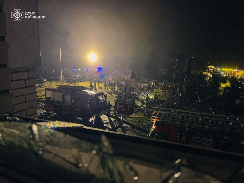 In the Kyiv region, three people have already died due to the nighttime Russian drone attack. Another person was injured.