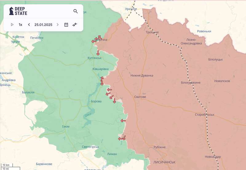 Near Kupiansk, UAV pilots destroyed 6 units of enemy armored vehicles. Video dqxikeidqxidqrant