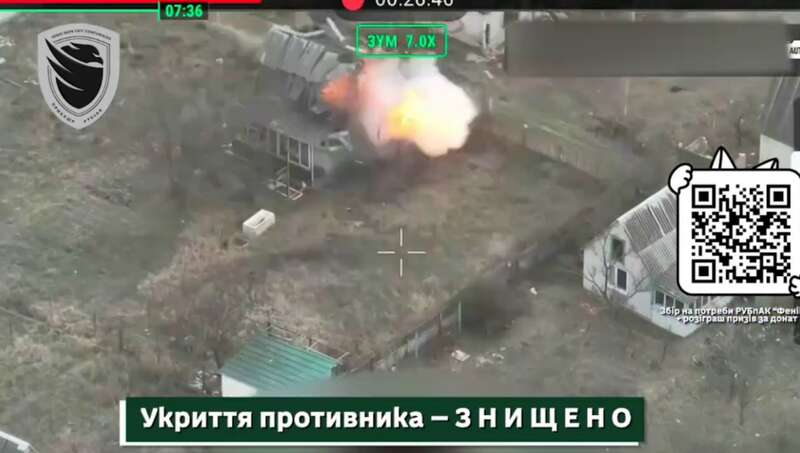 Near Kupiansk, UAV pilots destroyed 6 units of enemy armored vehicles. Video