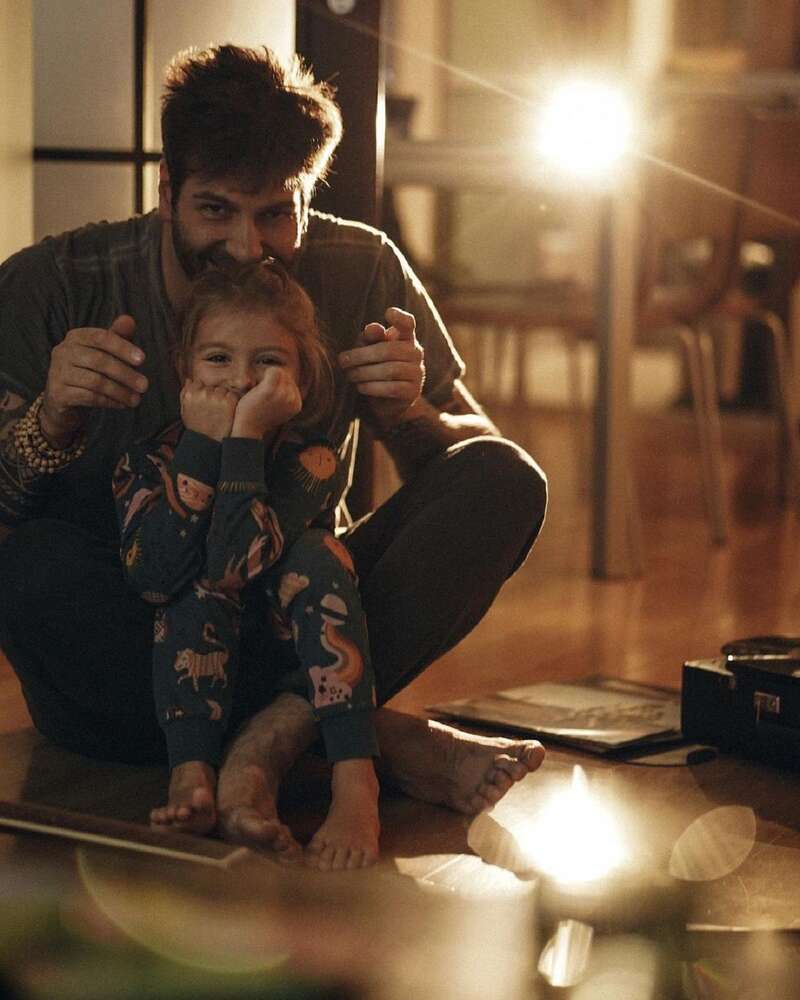 Даніель Салем із донькою / © instagram.com/daniel_jihad_salem