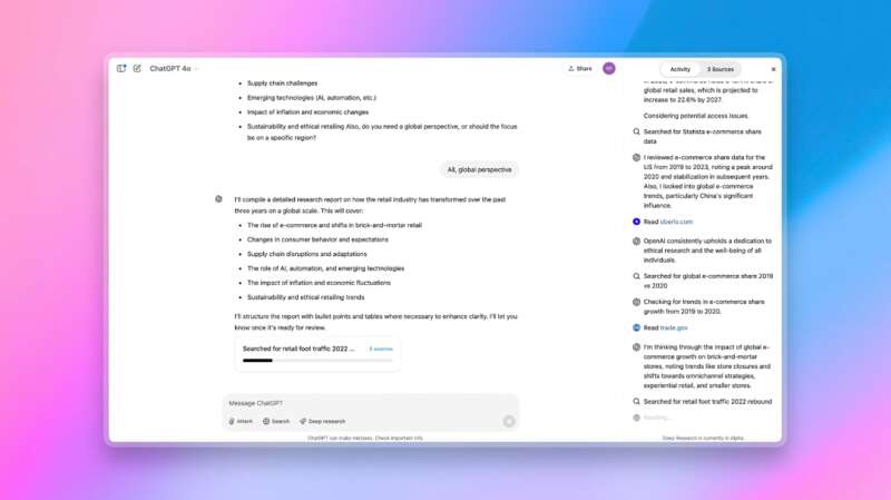   Deep Research  OpenAI dqxikeidqxiqdhant
