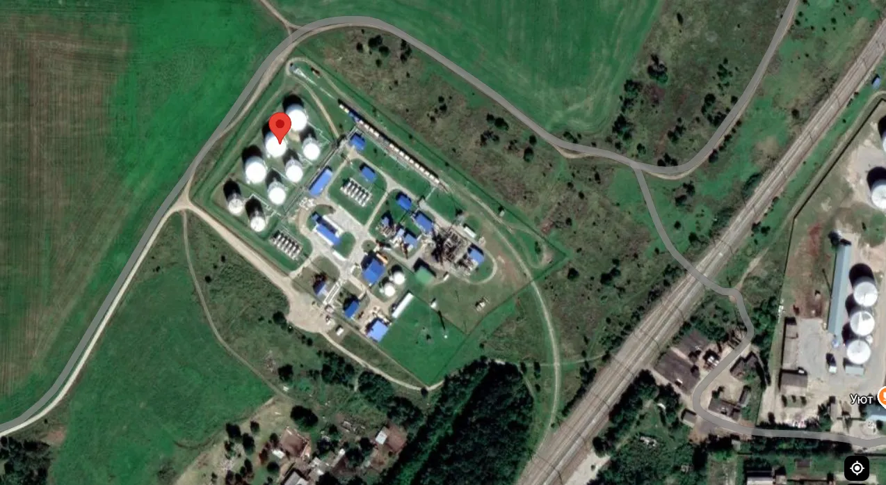 In the Krasnodar region, a fire broke out at an oil depot after a drone attack. Video dqxikeidqxiuuant