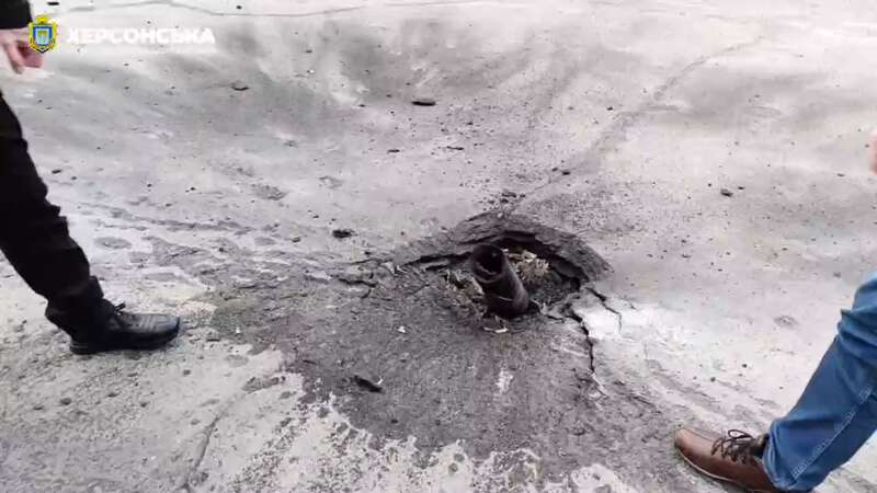 Occupants attacked Kherson in the morning, among the injured is a child. Video