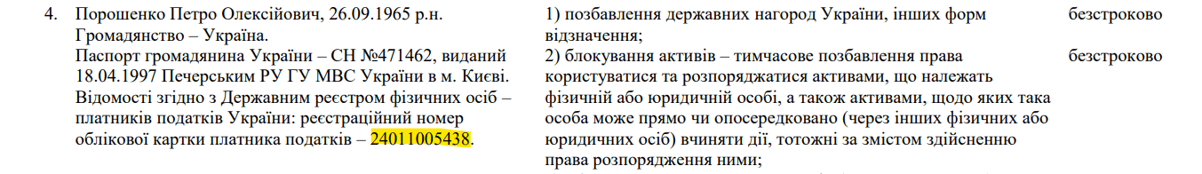 санкції проти порошенка dqxikeidqxidqrant