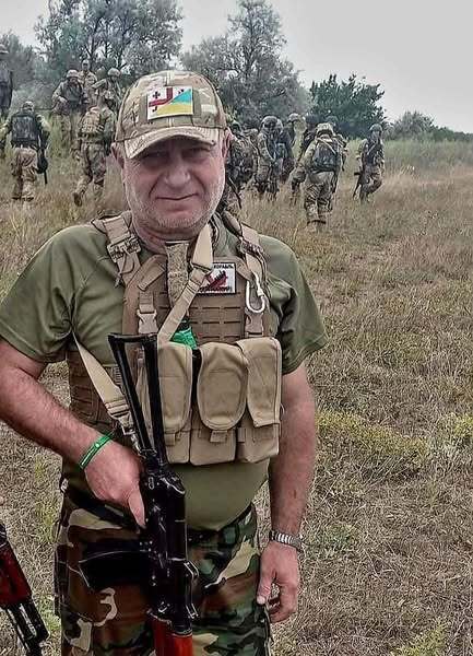 Грузинский доброволец Леван Паркая погиб на войне в Украине. Фото dqxikeidqxidqeant