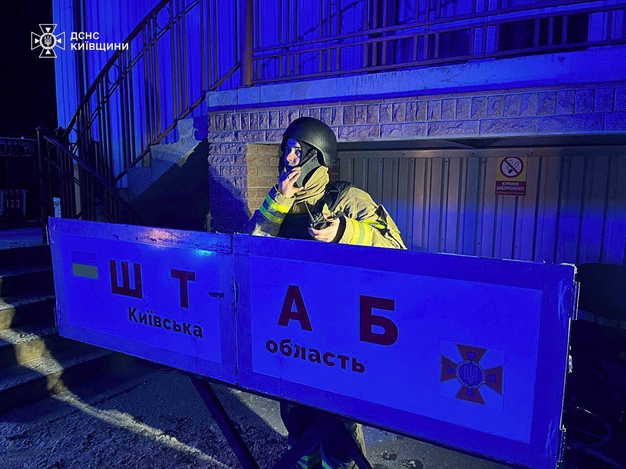 Buildings damaged and fires in several areas, one injured: consequences of the Russian attack on Kyiv region. Photo dqxikeidqxidqrant