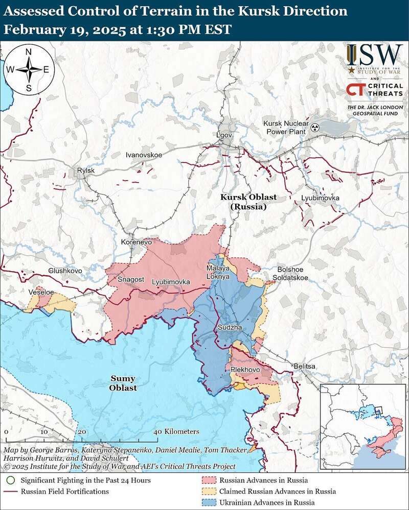 На Курщині окупанти здійснили 201 артобстріл: у Генштабі розповіли, що відбувається на передовій
