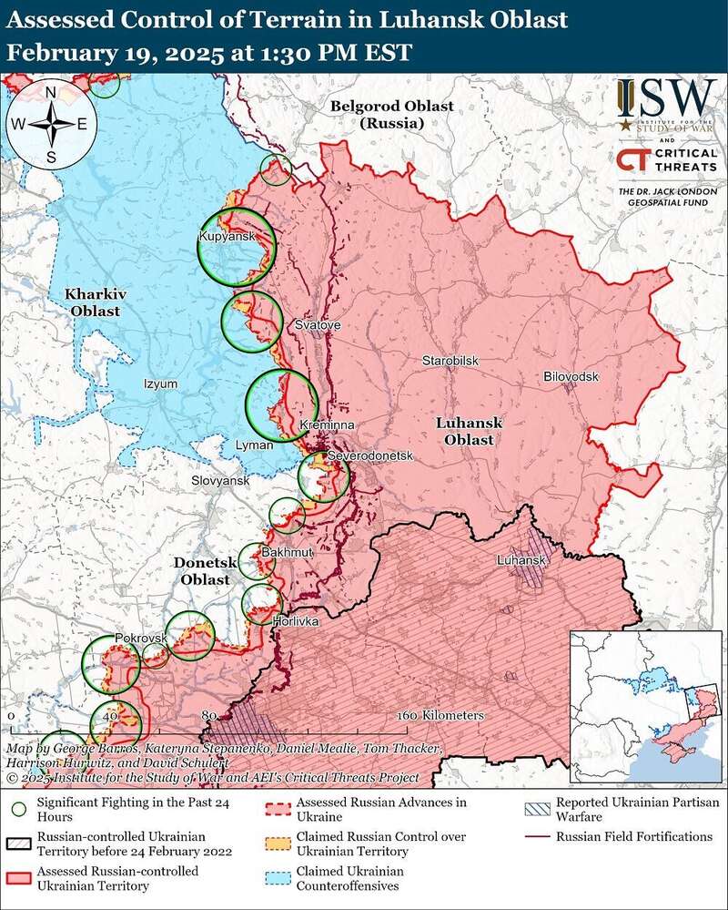 In the Kursk region, the occupiers carried out 201 artillery attacks: the General Staff reported on the situation at the frontline