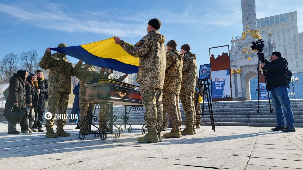 Погиб в боях на Донбассе: в Киеве попрощались с военным и журналистом Ярославом Шапочкой. Фото и видео