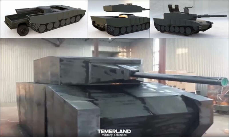 танк приманка , дроны , танки