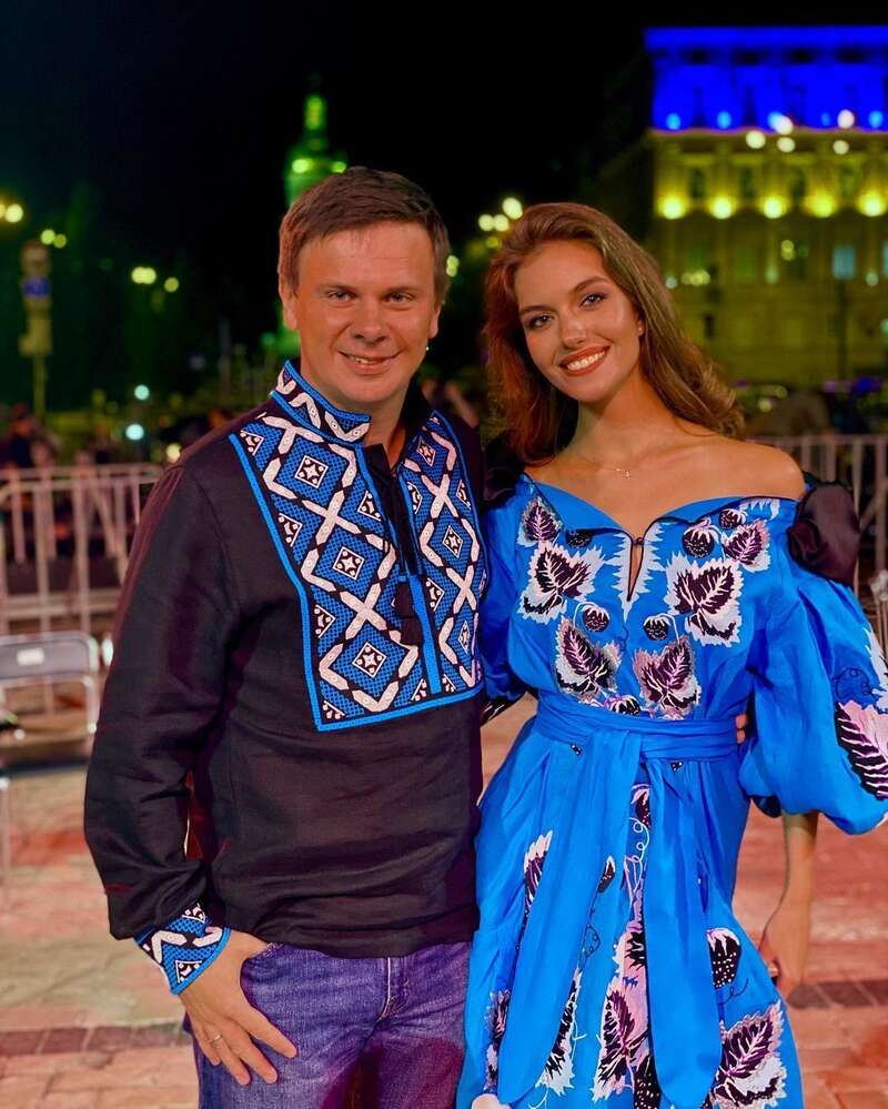 Дмитро Комаров та Олександра Кучеренко / © instagram.com/aakucherenko dqxikeidqxidqrant