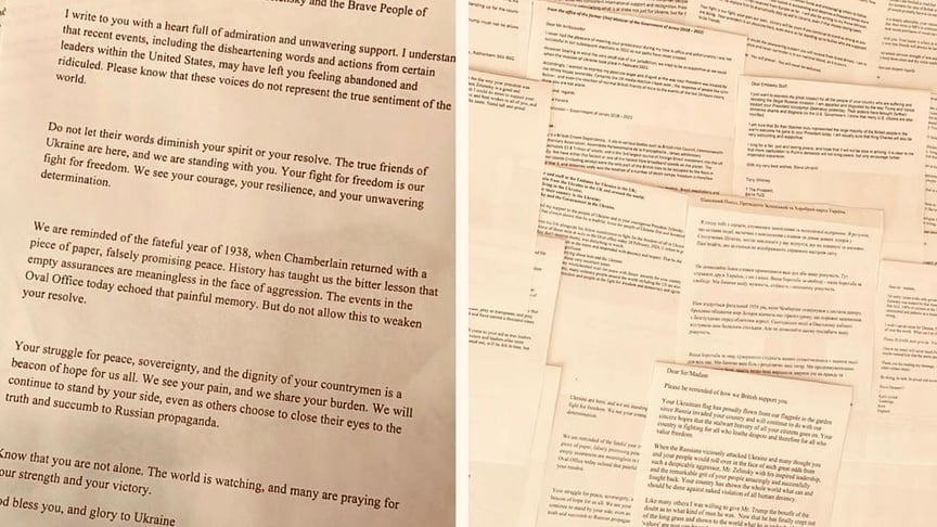 Письма, отправленные британцами в посольство Украины dqxikeidqxidqeant