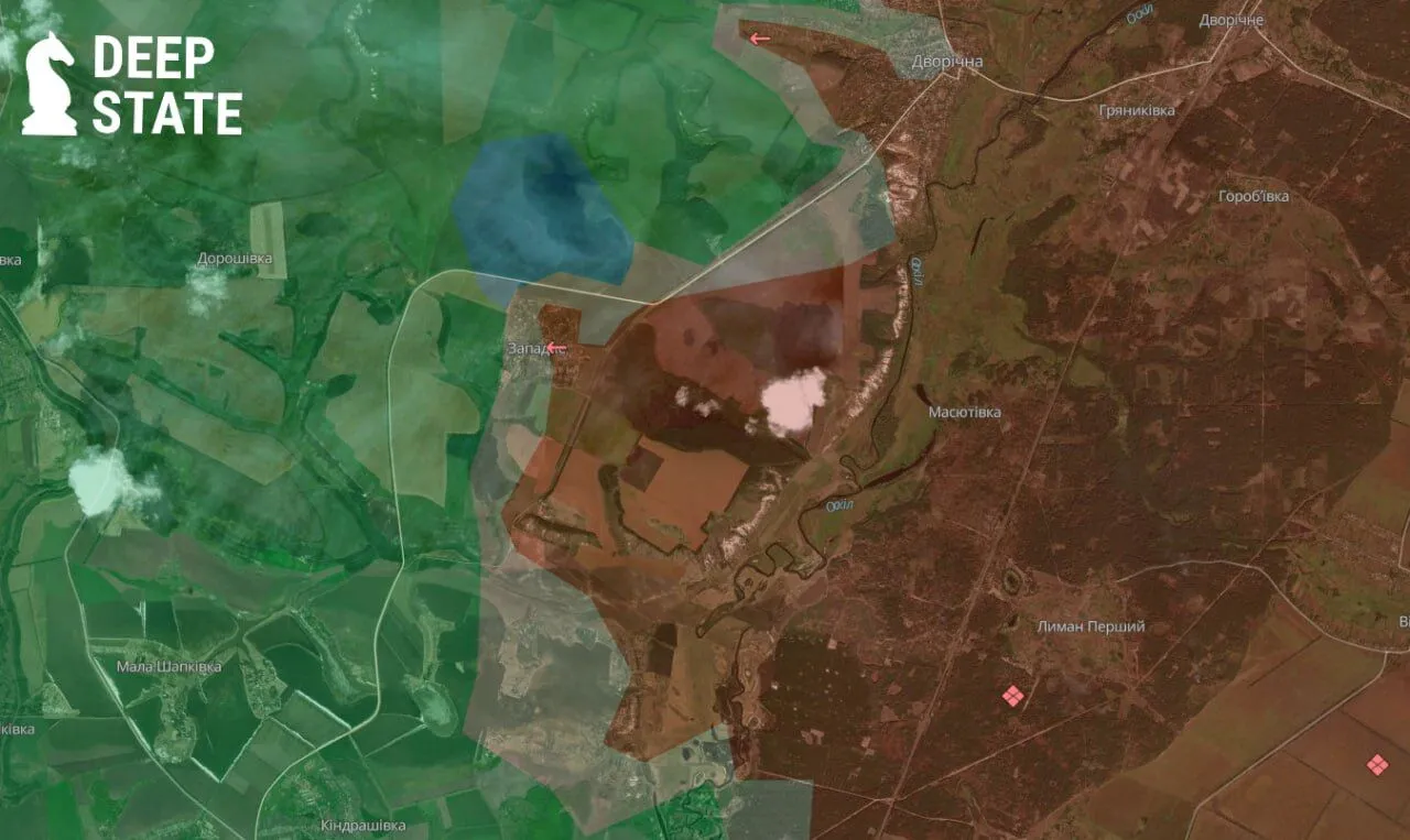 Українські сили оборони відсували противника на північ від Западного в Харківській області – DeepState dqxikeidqxidqrant