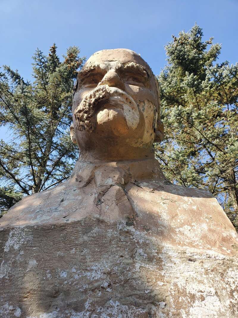 Lenins monument turned into Taras Shevchenko in the village in Vinnytsia region (Photo)