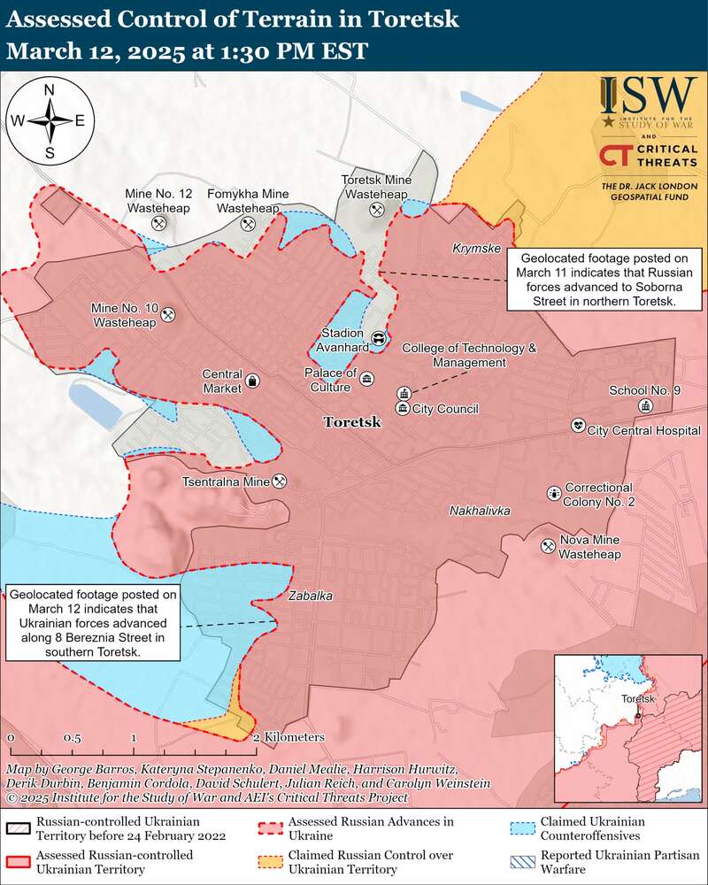 Russians redeployed additional forces from other directions: Ukrainian Armed Forces reported on the situation in Toretsk