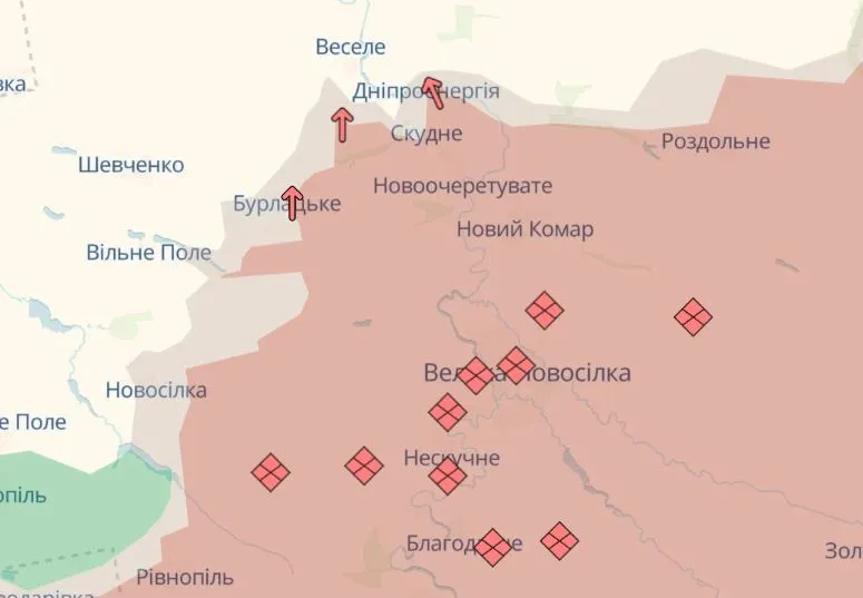 The enemy conducted a rotation and introduced new units: DeepState clarified the situation in Toretsk. Map