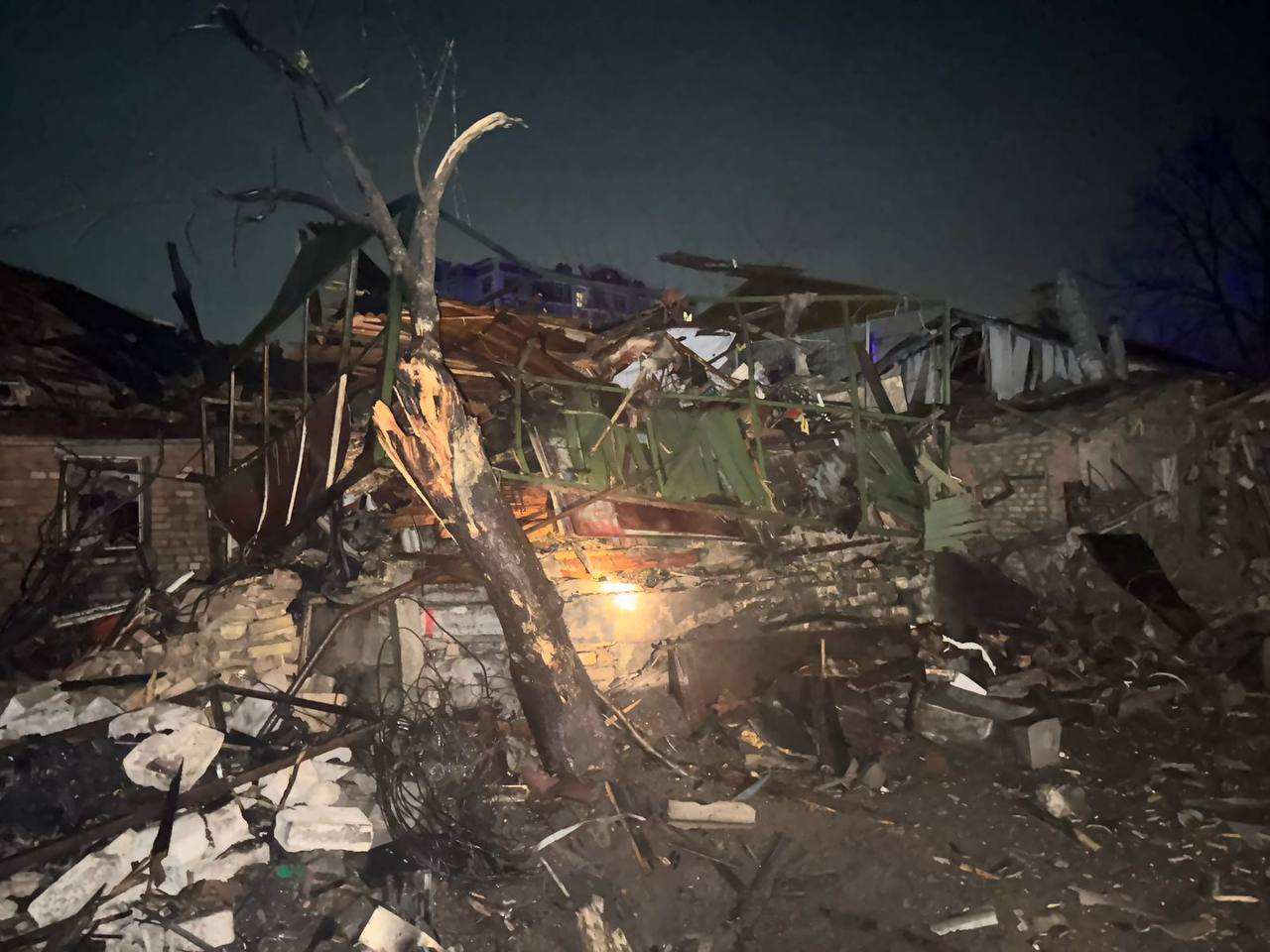 Russian troops struck Kyiv region