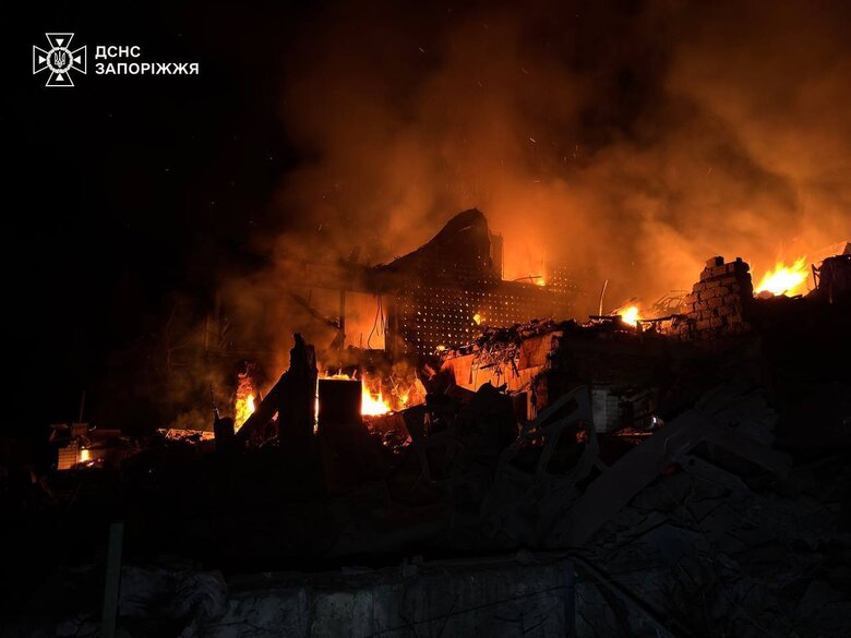 Consequences of Russian shelling of the Zaporizhia region dqxikeidqxidqrant