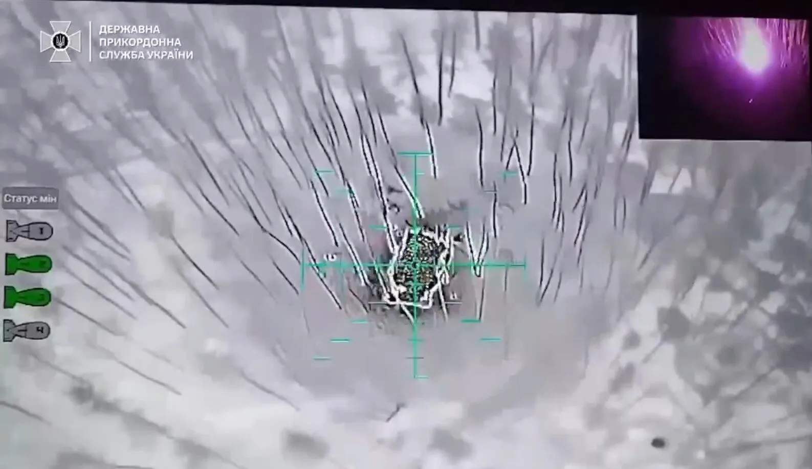 Destroyed MT-LB and four armored vehicles: in Luhansk, border guards thwarted an enemy assault using FPV drones. Video