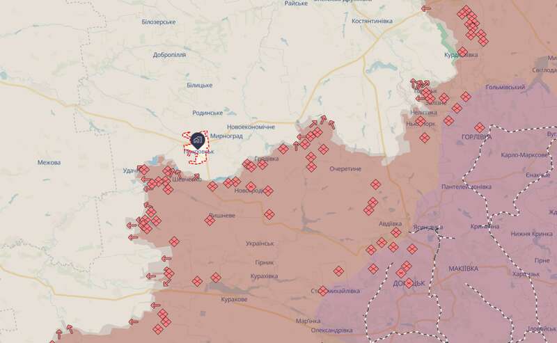 Pokrovsk direction. dqxikeidqxidqrant