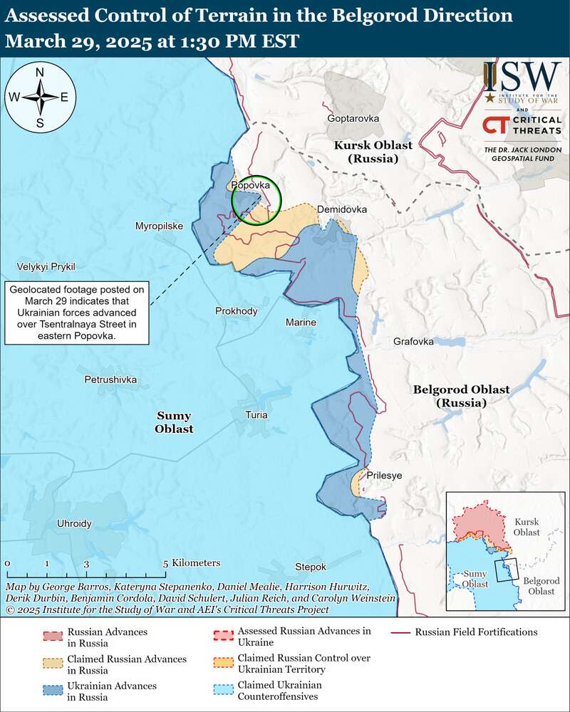 Щоб вплинути на перемир’я: у ISW попередили, де можуть бути наступальні операції РФ навесні та влітку dqxikeidqxidqrant