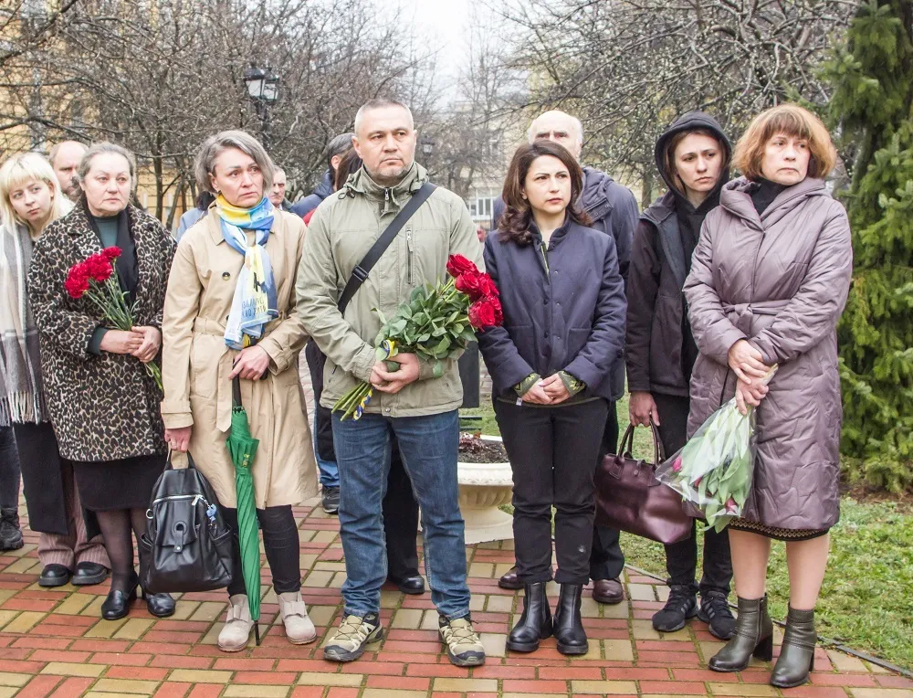 Алея пам’яті загиблих студентів з’явилася в університеті Шевченка: