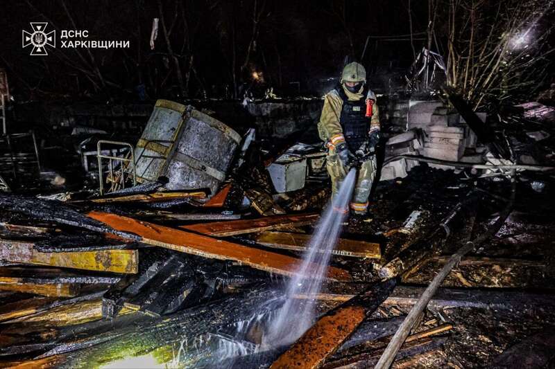 Russia massively attacked Kharkiv