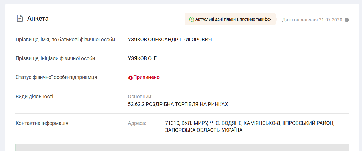 На Запорожье ликвидировали предателя, который работал на оккупантов. Фото