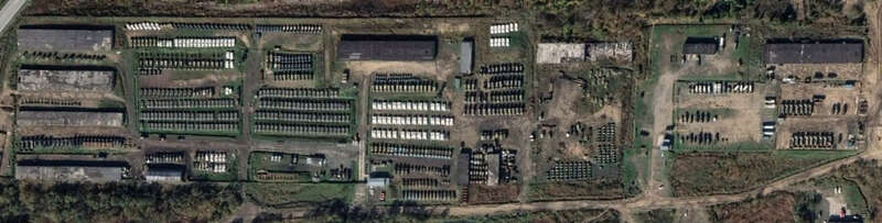 Так выглядят российские базы хранения со спутника / HighMarsed