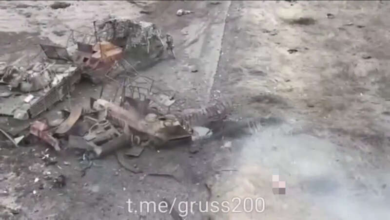 БТР-50 1955 года производства на поле боя