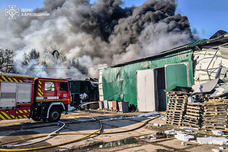 Strike on Derhachi April 26