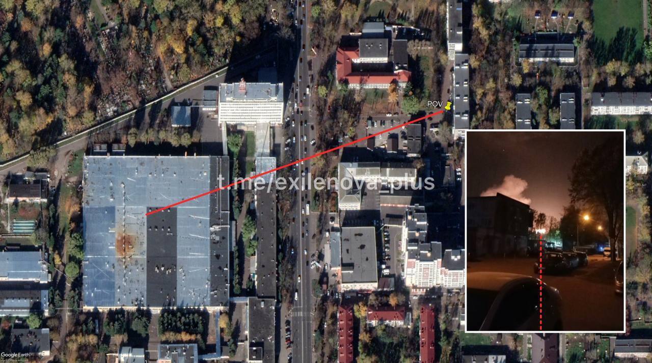 The microelectronics plant was hit: drones attacked Russian Bryansk, causing fires after explosions. Photos and videos