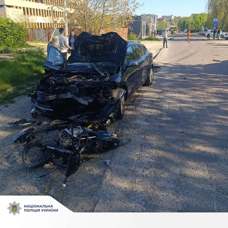 На Львівщині в ДТП загинув 12-річний мотоцикліст: деталі трагедії. Фото dqxikeidqxidqrant