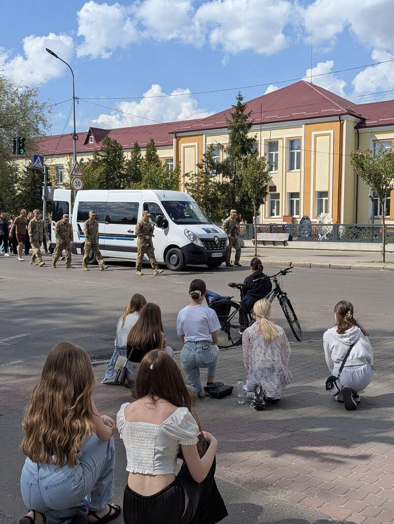 В Ковеле проводили в последний путь погибшего воина Максима Ткачука